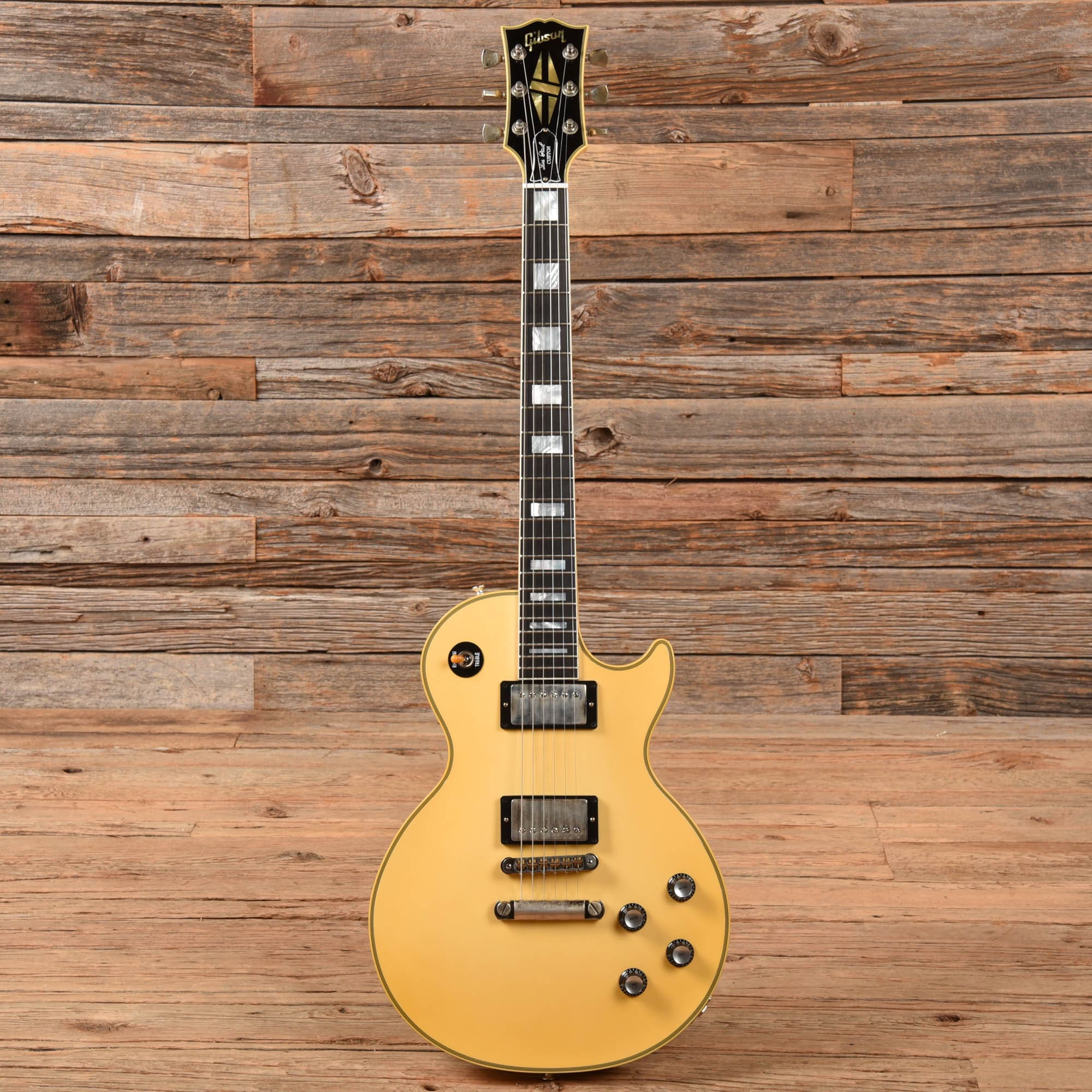 Gibson Custom Les Paul Custom Antique White 2020 – Chicago Music