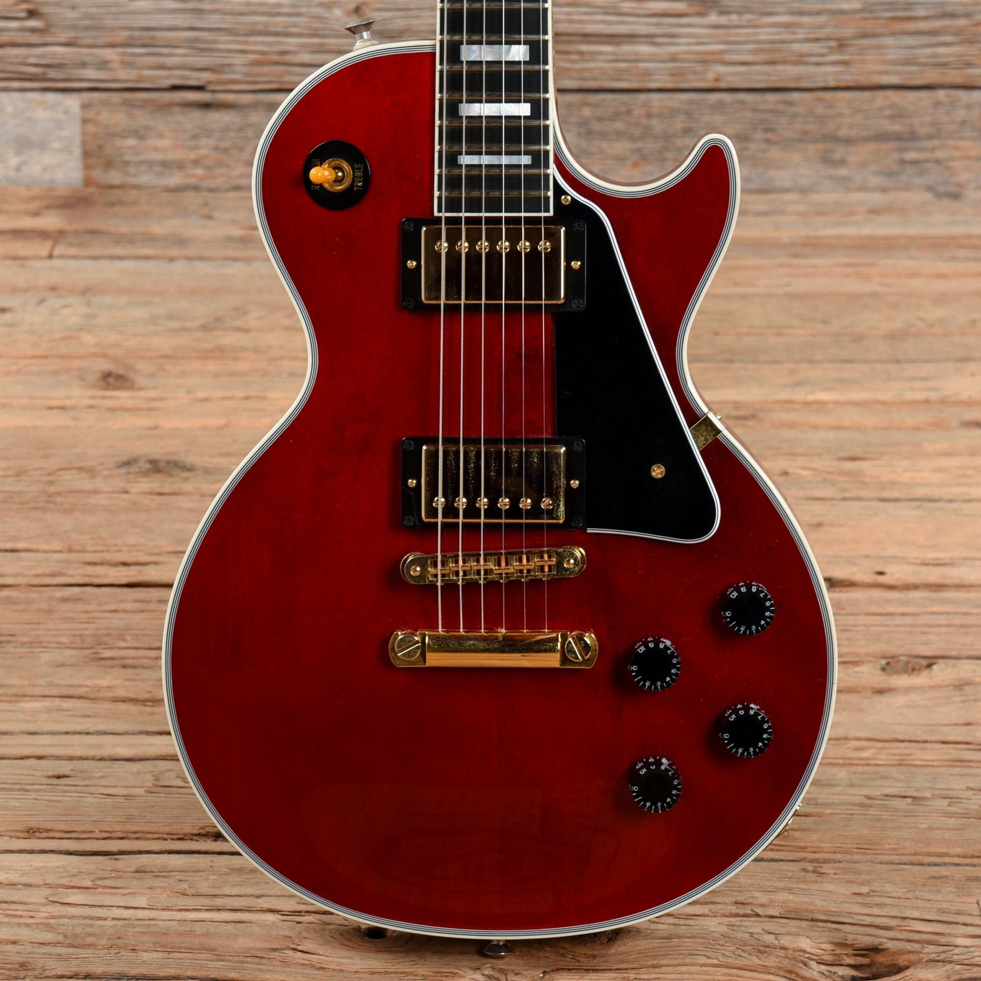 Gibson Custom Les Paul Custom Cherry 2013 Electric Guitars / Solid Body