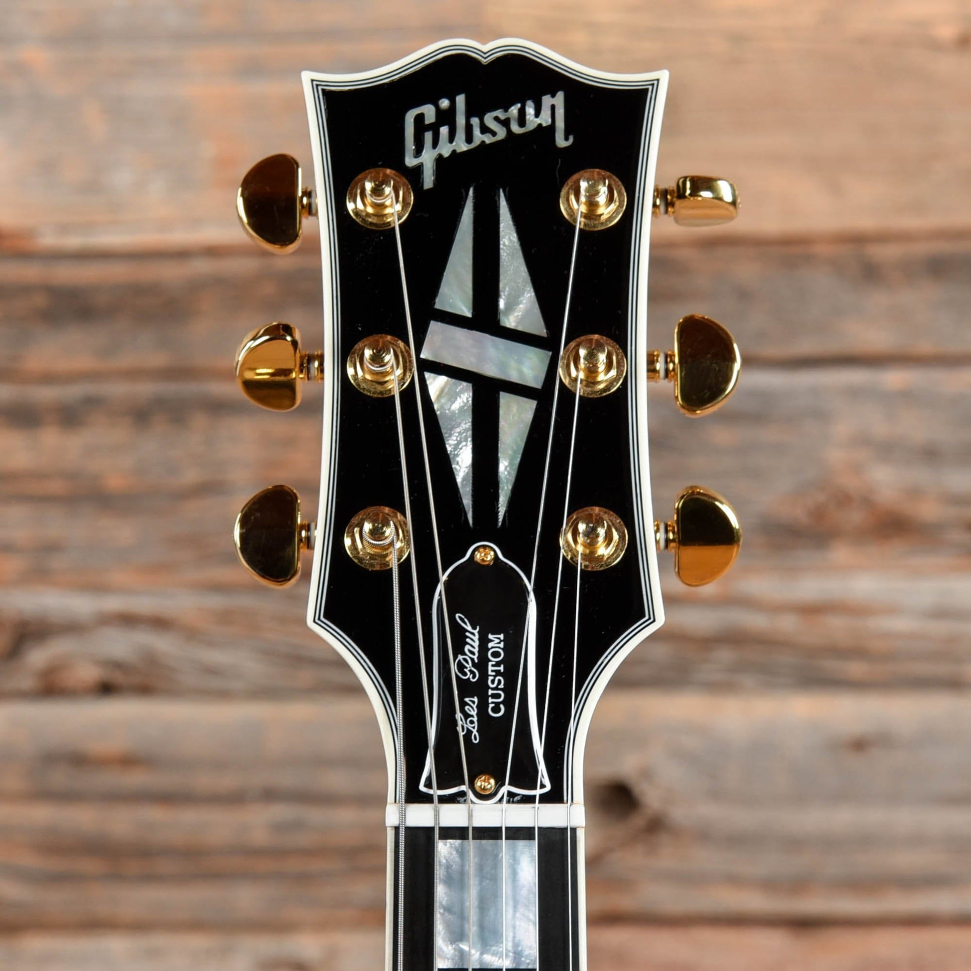 Gibson Custom Les Paul Custom Ebony 2018 Electric Guitars / Solid Body