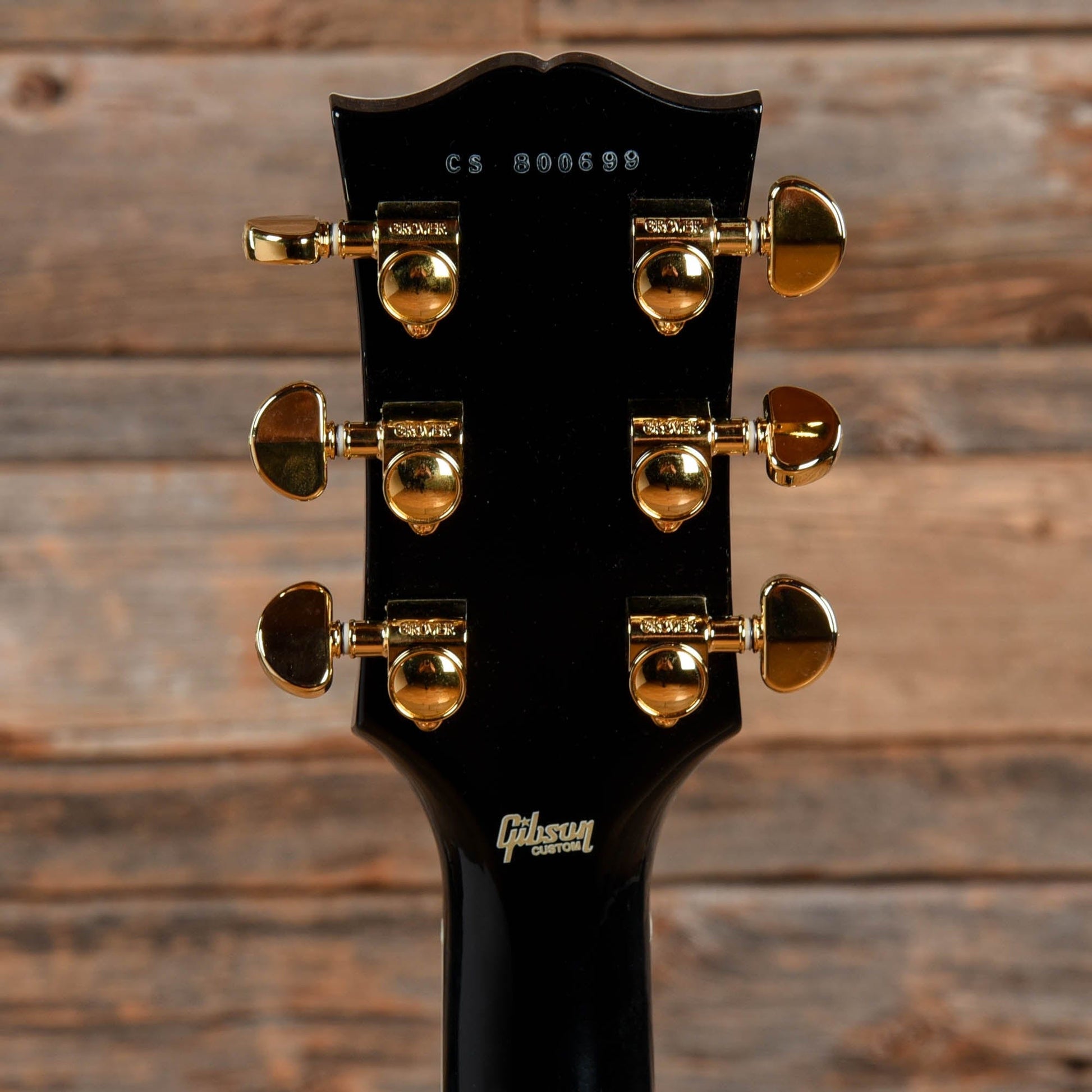 Gibson Custom Les Paul Custom Ebony 2018 Electric Guitars / Solid Body