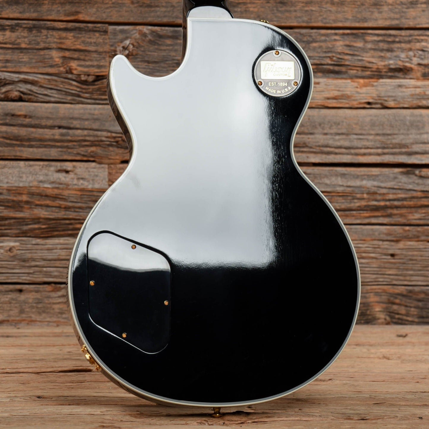 Gibson Custom Les Paul Custom Ebony 2018 Electric Guitars / Solid Body