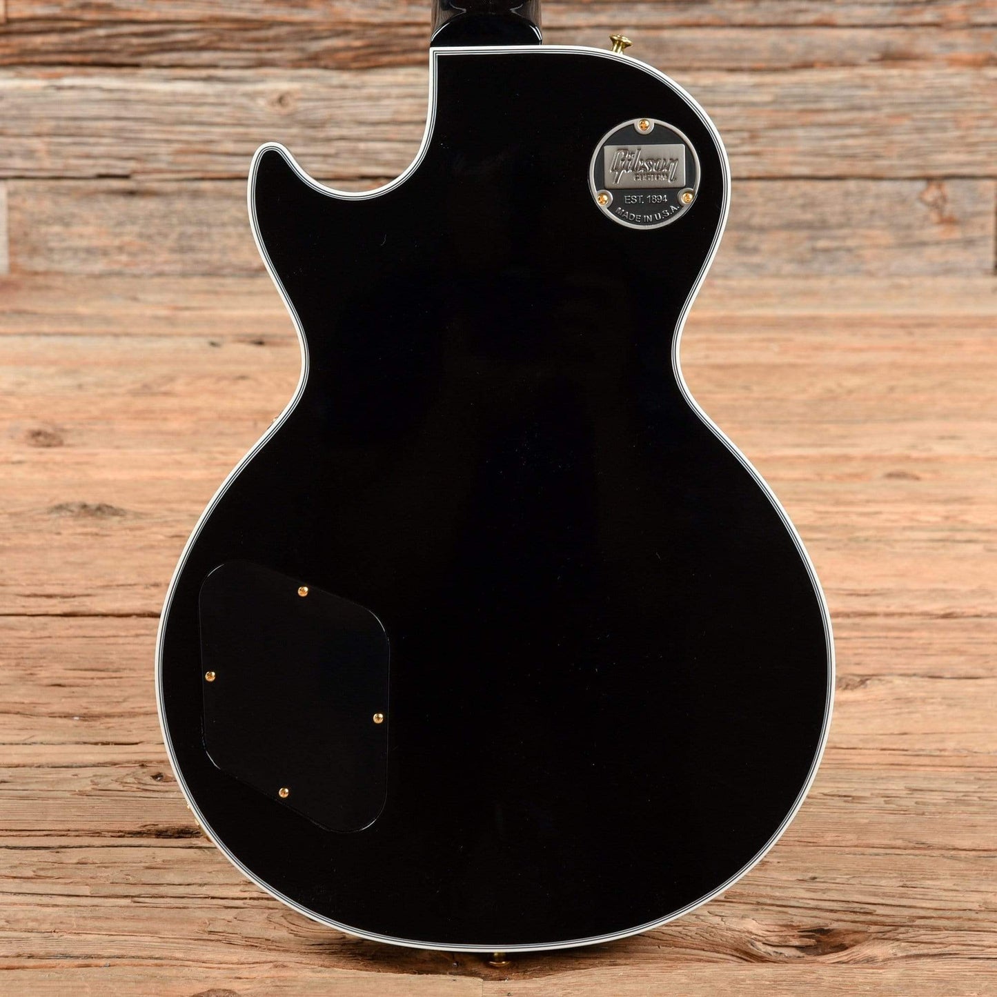 Gibson Custom Les Paul Custom Ebony 2021 Electric Guitars / Solid Body