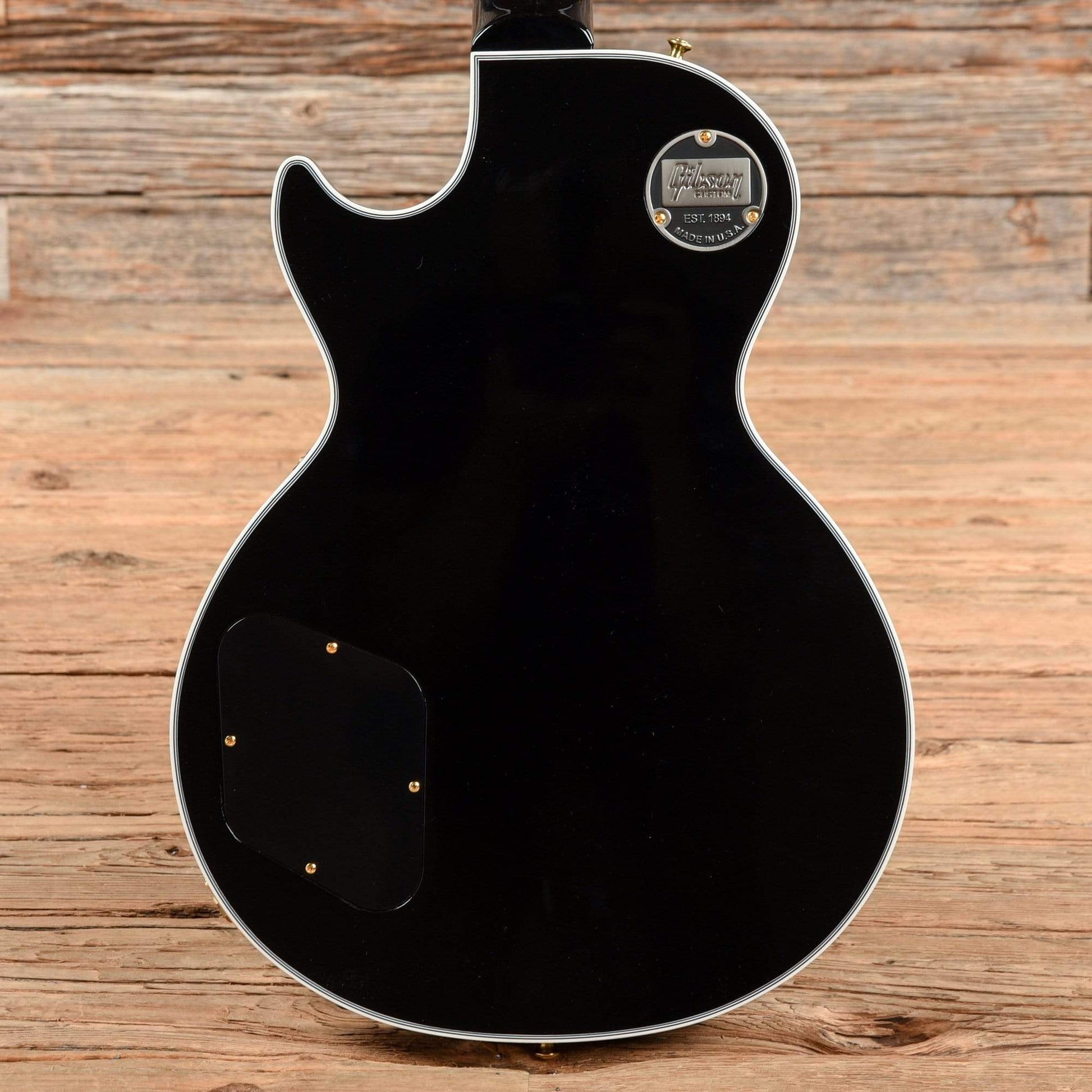 Gibson Custom Les Paul Custom Ebony 2021 Electric Guitars / Solid Body