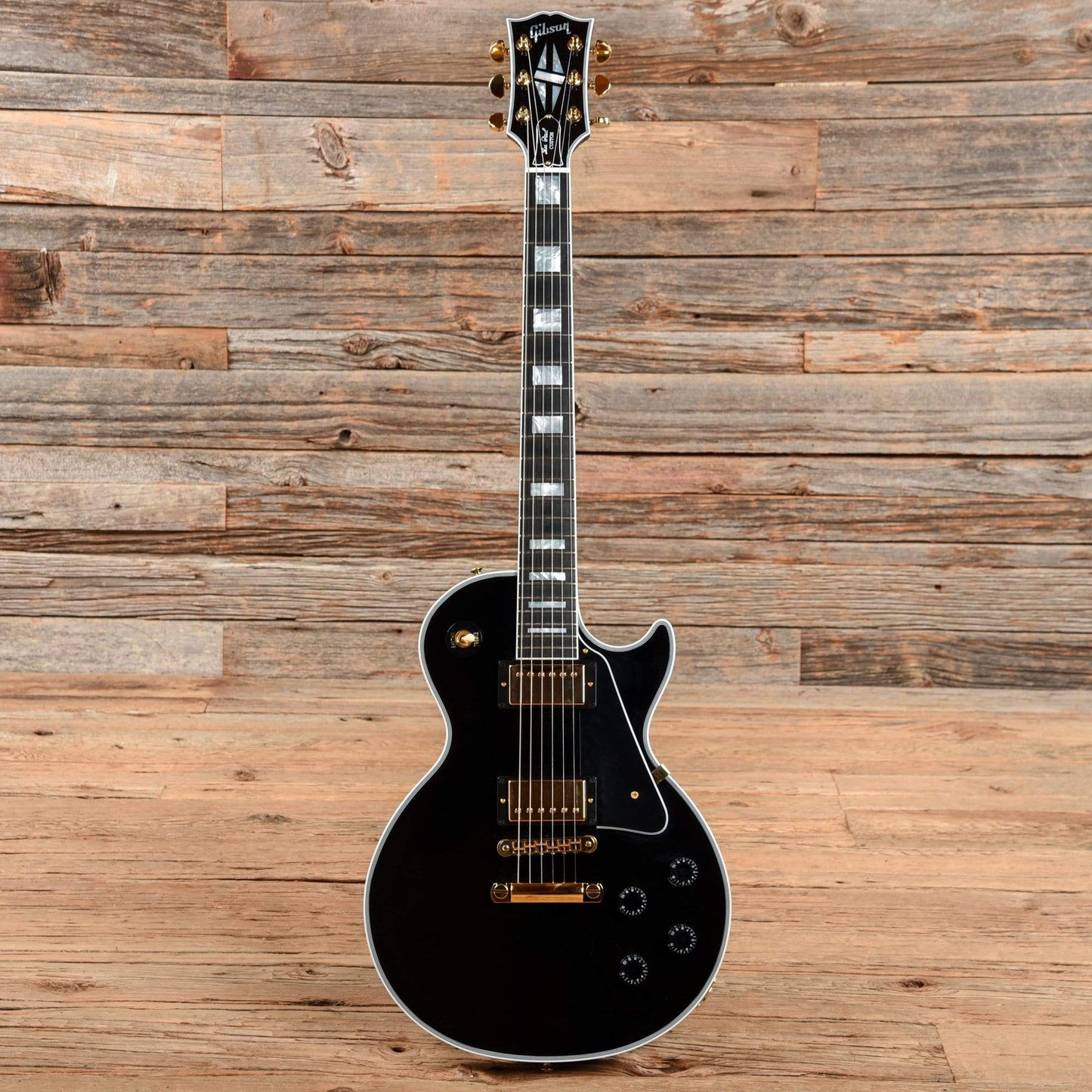 Gibson Custom Les Paul Custom Ebony 2021 Electric Guitars / Solid Body