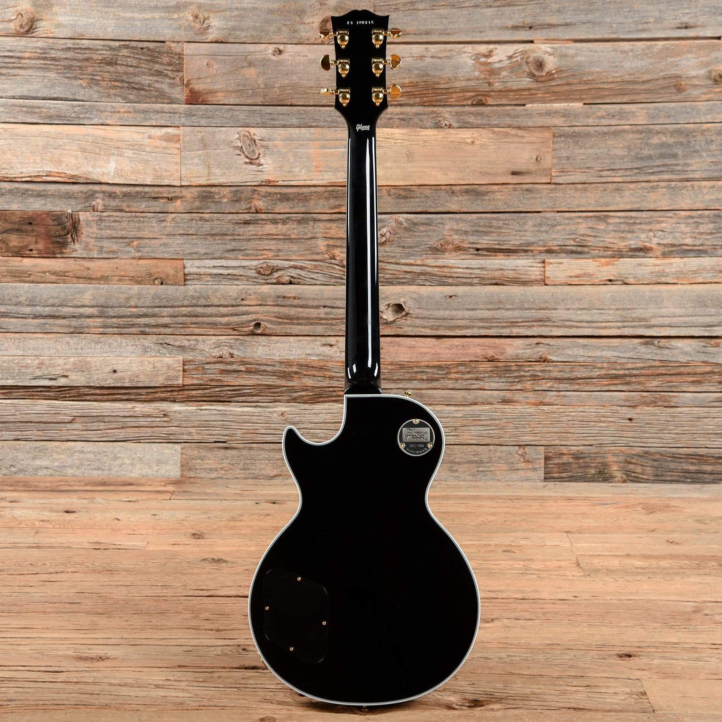 Gibson Custom Les Paul Custom Ebony 2021 Electric Guitars / Solid Body