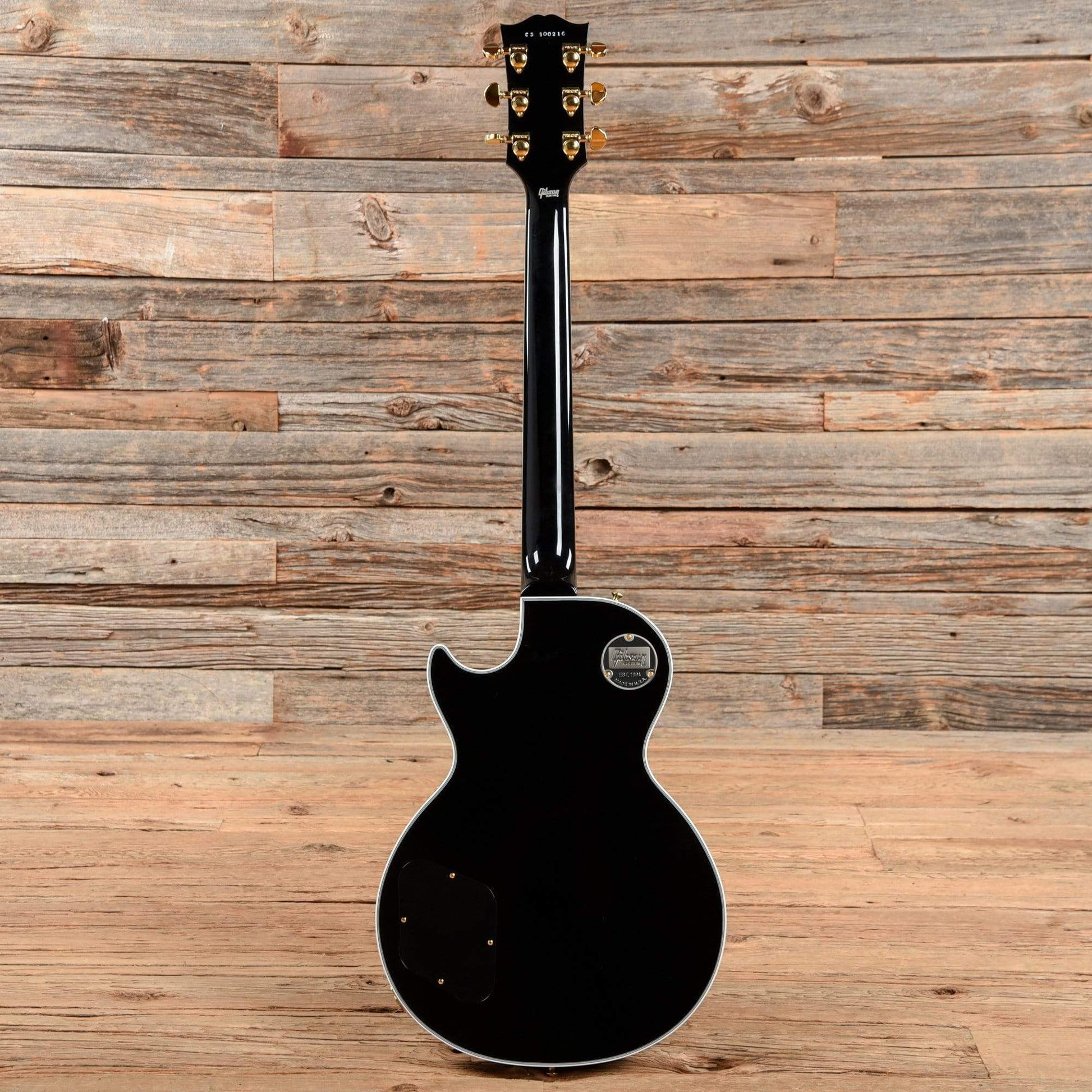 Gibson Custom Les Paul Custom Ebony 2021 Electric Guitars / Solid Body