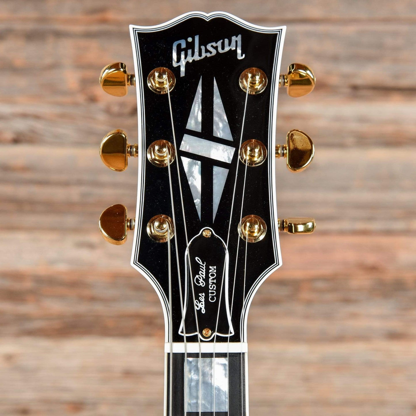 Gibson Custom Les Paul Custom Ebony 2021 Electric Guitars / Solid Body