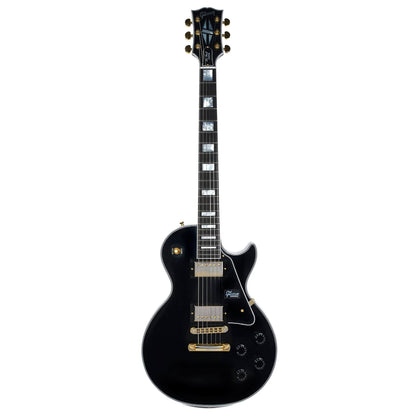 Gibson Custom Les Paul Custom Ebony VOS w/Ebony Fingerboard Electric Guitars / Solid Body