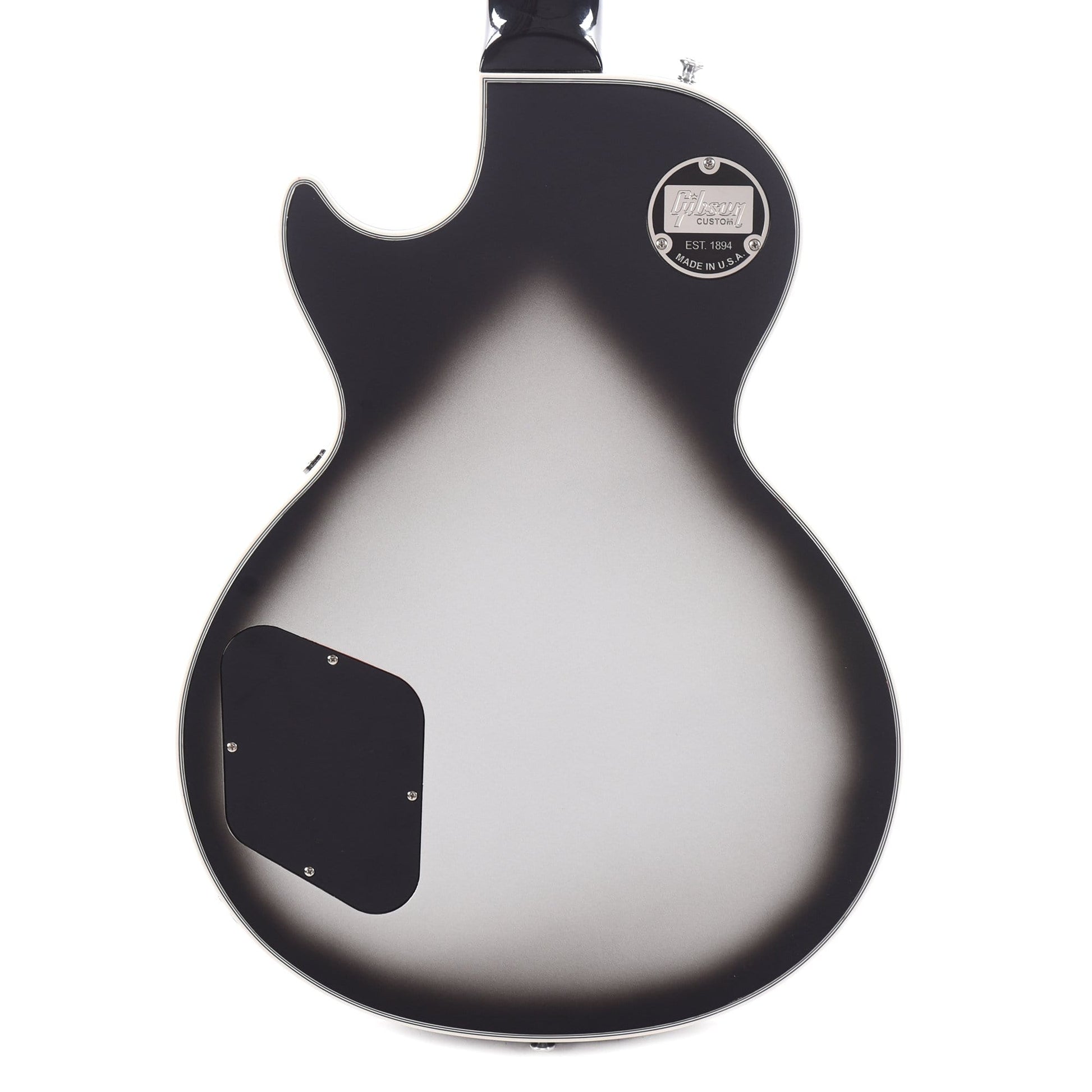 Gibson Custom Les Paul Custom Silverburst Gloss M2M Electric Guitars / Solid Body