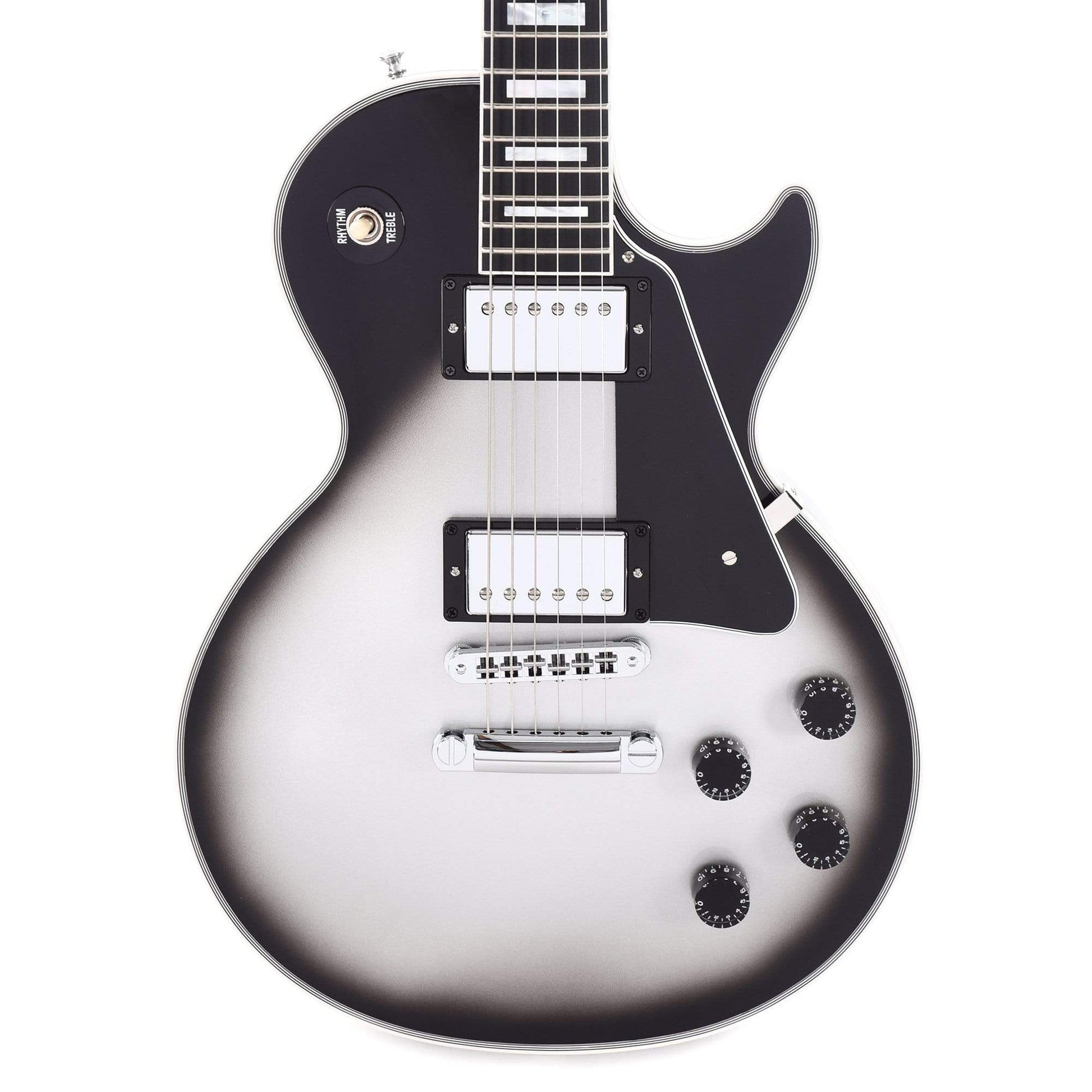 Gibson Custom Les Paul Custom Silverburst Gloss M2M Electric Guitars / Solid Body