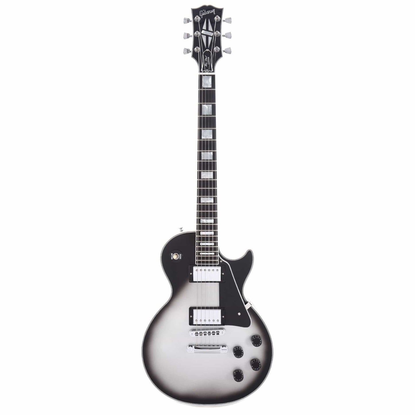 Gibson Custom Les Paul Custom Silverburst Gloss M2M Electric Guitars / Solid Body