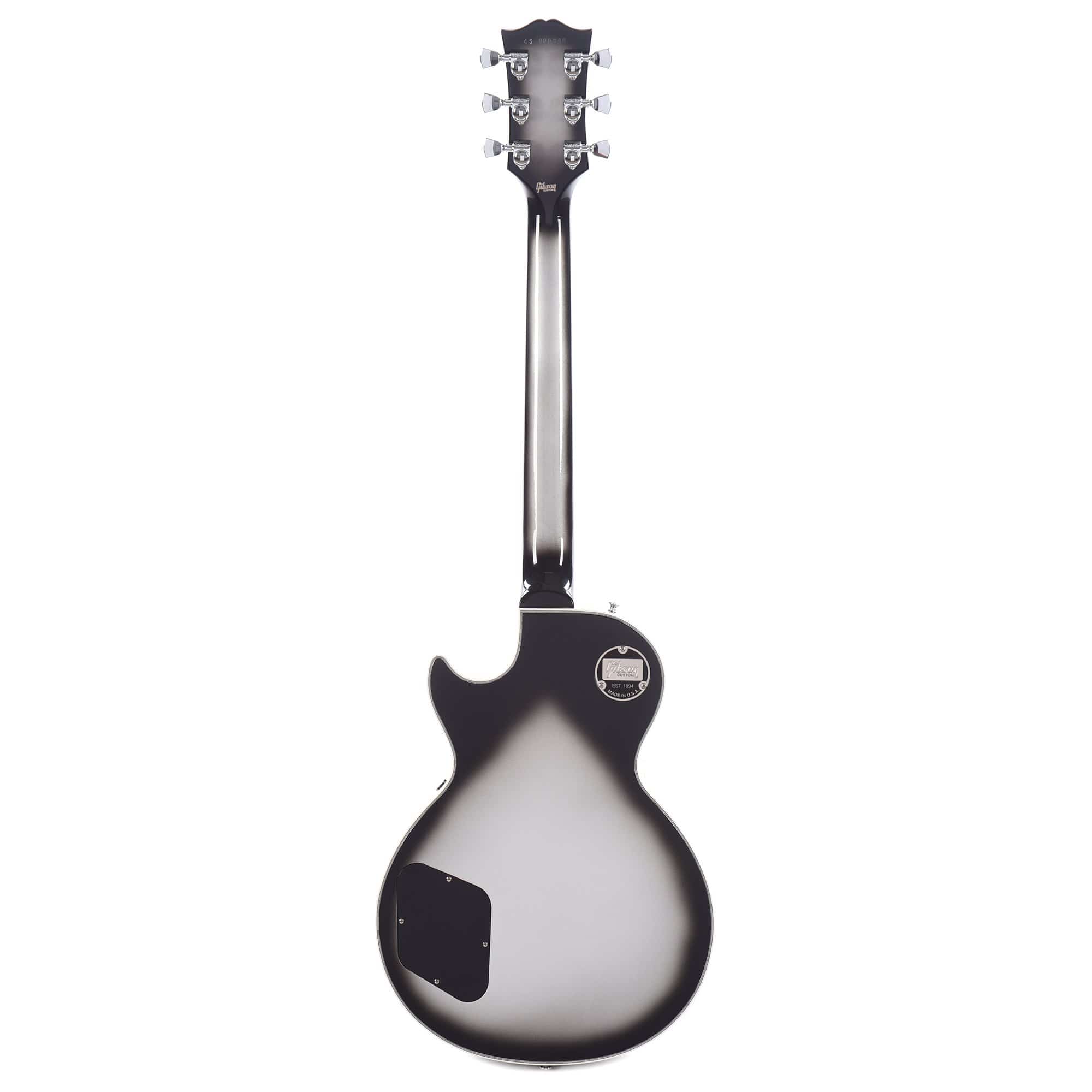 Gibson Custom Les Paul Custom Silverburst Gloss M2M Electric Guitars / Solid Body