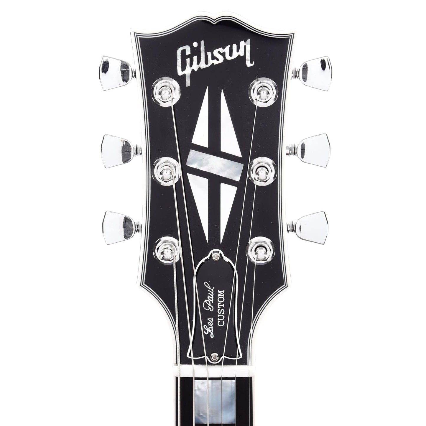 Gibson Custom Les Paul Custom Silverburst Gloss M2M Electric Guitars / Solid Body