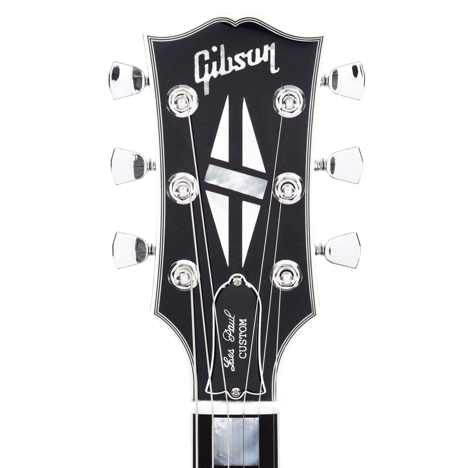 Gibson Custom Les Paul Custom Silverburst Gloss M2M Electric Guitars / Solid Body