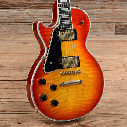 Gibson Custom Les Paul Custom Sunburst 2012 LEFTY Electric Guitars / Solid Body