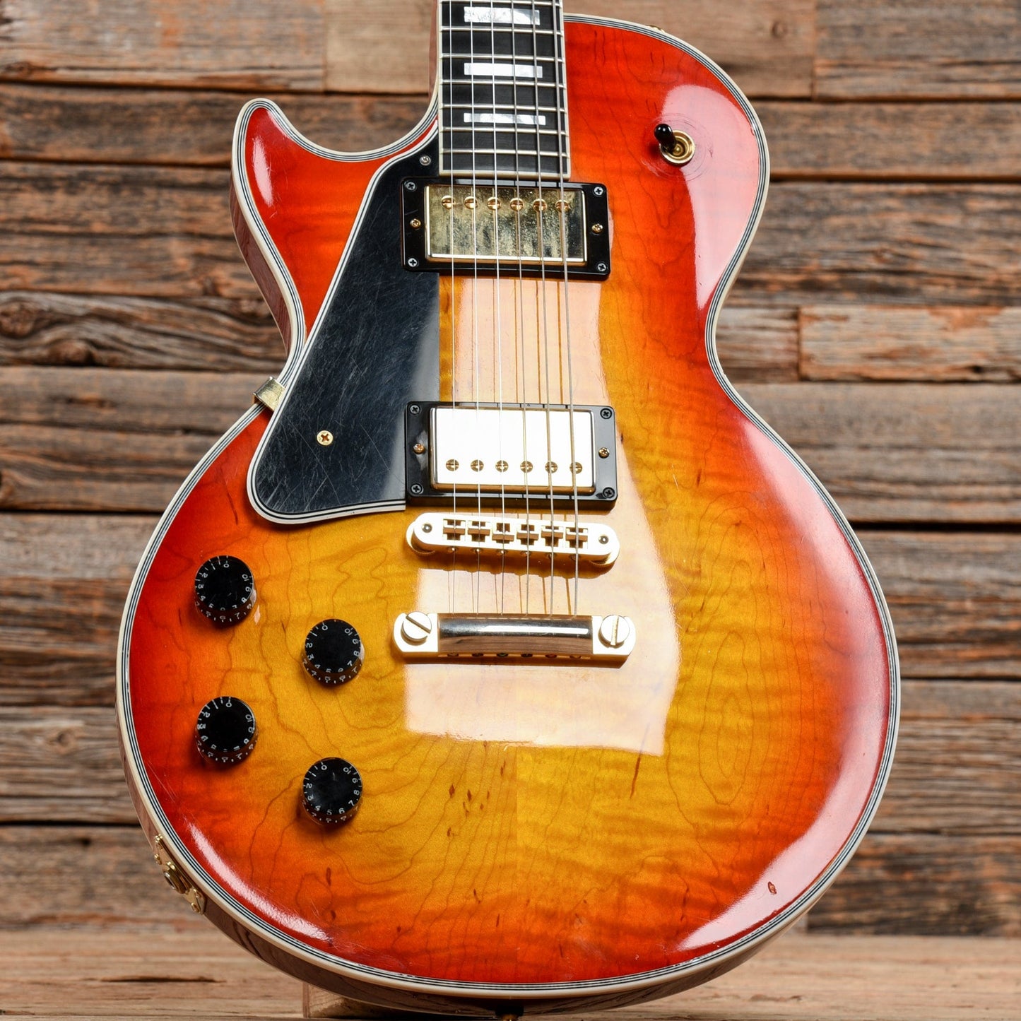 Gibson Custom Les Paul Custom Sunburst 2012 LEFTY Electric Guitars / Solid Body