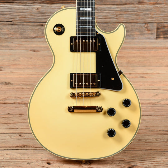 Gibson Custom Les Paul Custom Vintage White Electric Guitars / Solid Body