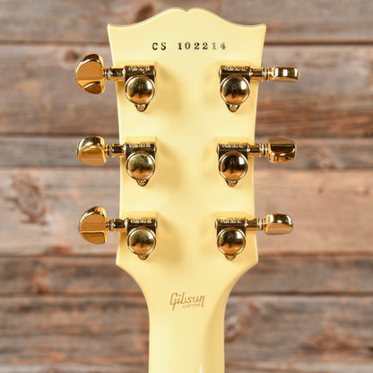 Gibson Custom Les Paul Custom Vintage White Electric Guitars / Solid Body
