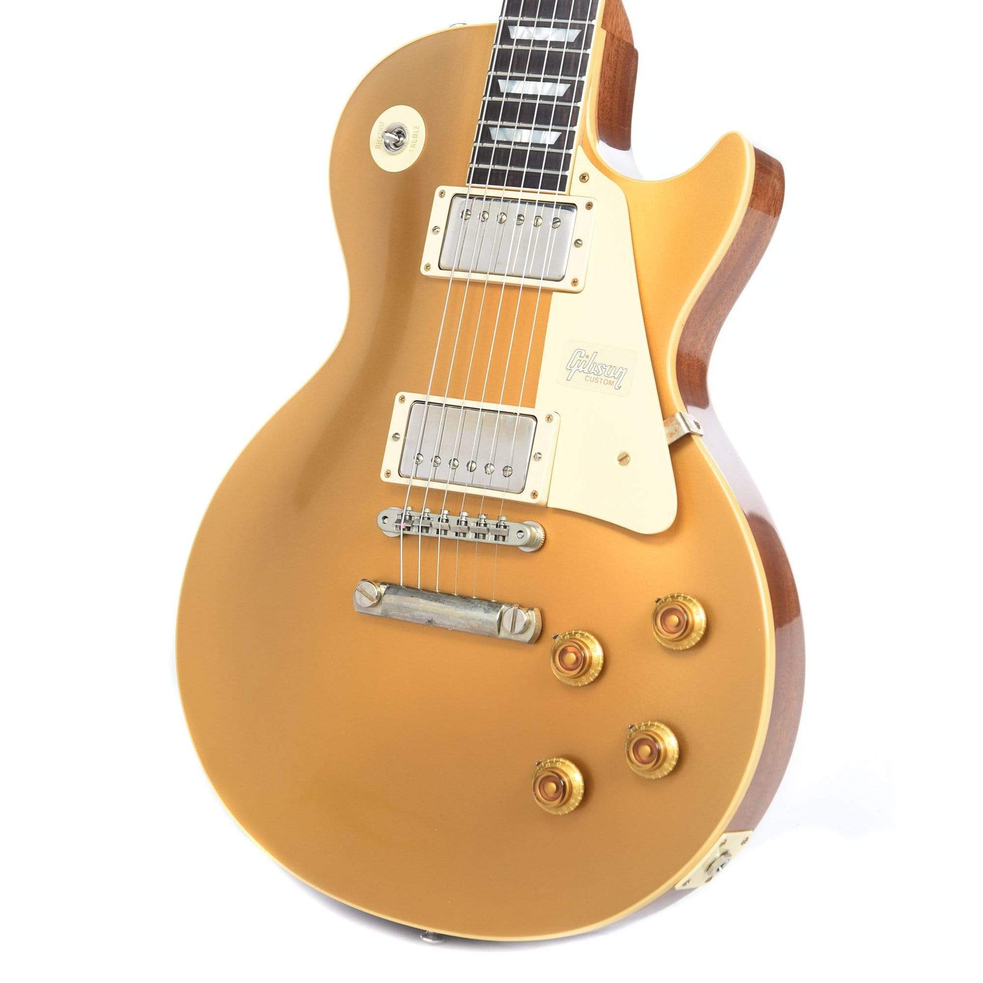 Gibson Custom Les Paul Goldtop VOS w/Carmelita Neck Electric Guitars / Solid Body