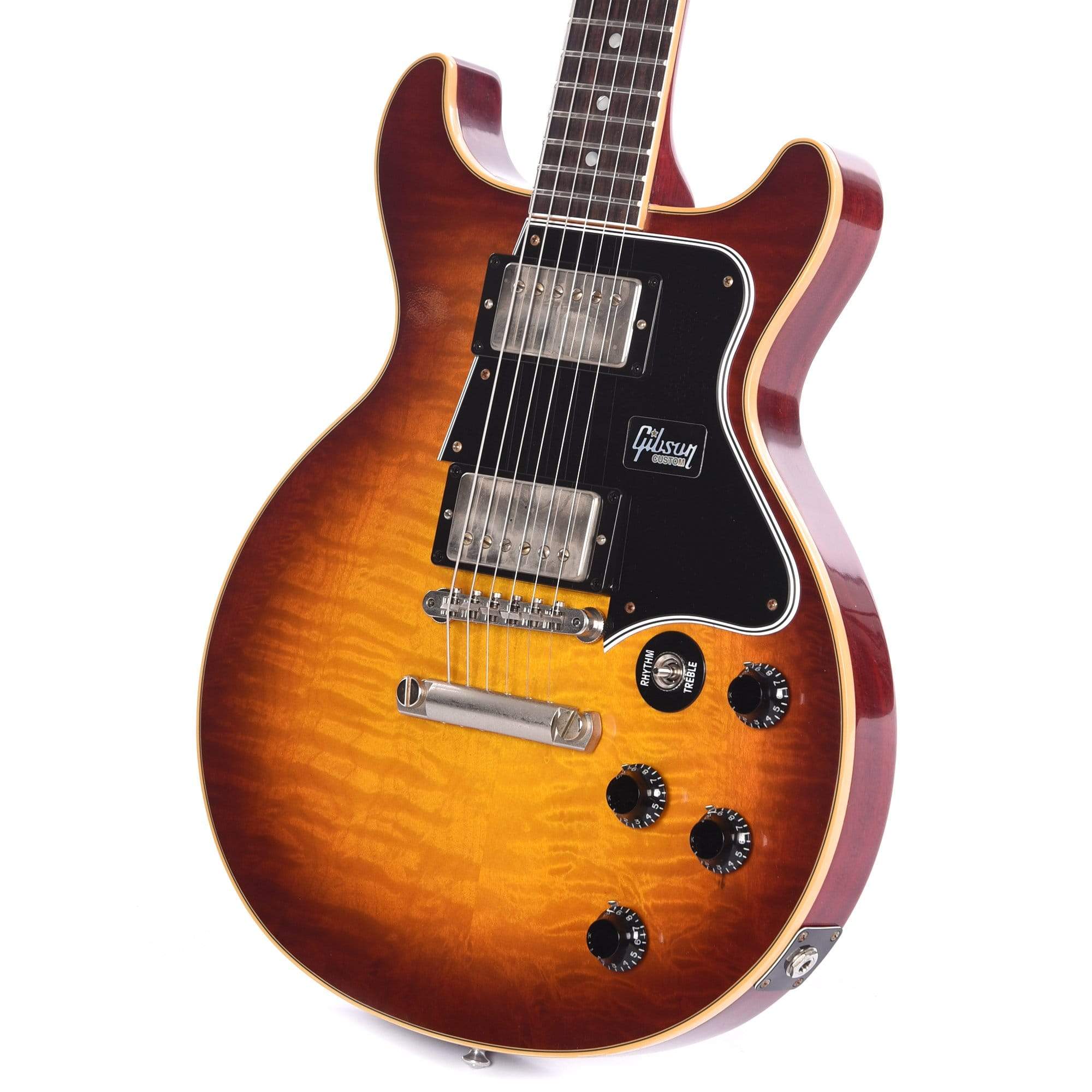 Gibson Custom Les Paul Special DC Figured Sunrise Tea Burst