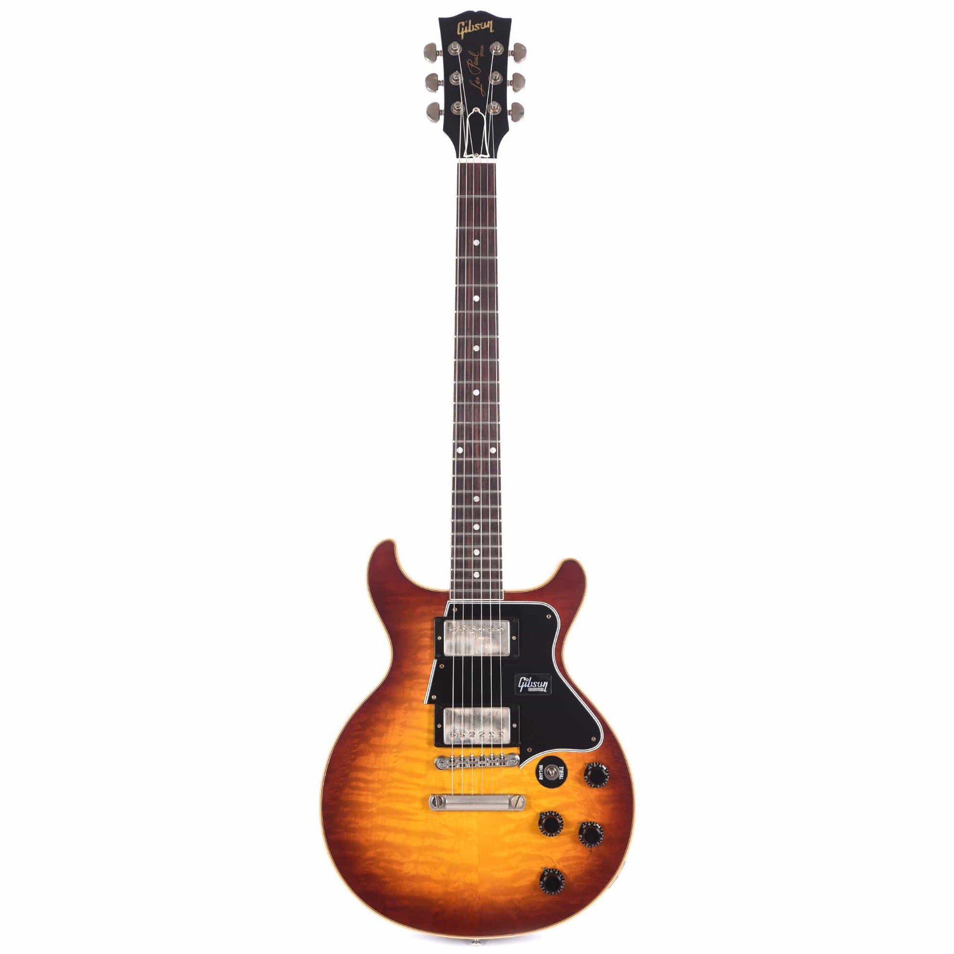 Gibson Custom Les Paul Special DC Figured Sunrise Tea Burst w/Humbuckers VOS Electric Guitars / Solid Body