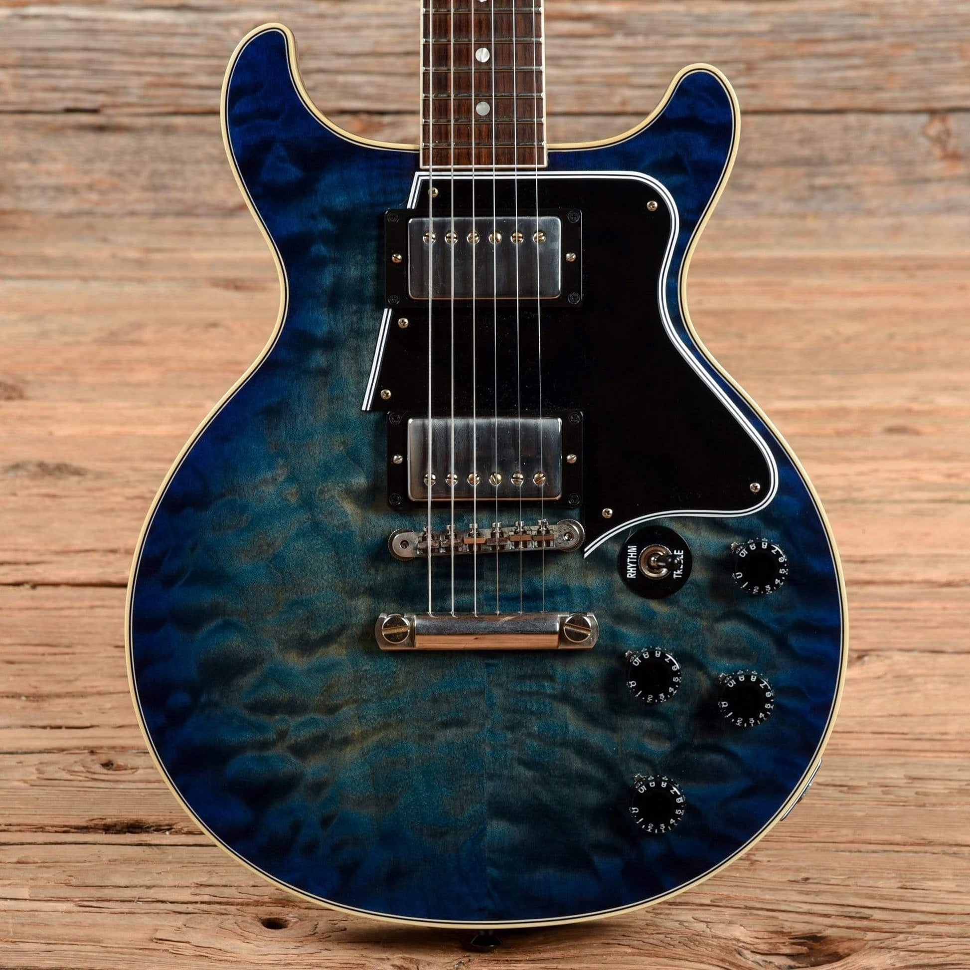 Gibson Custom Les Paul Special DC w/Flamed Maple Top Blue Burst 2019 Electric Guitars / Solid Body