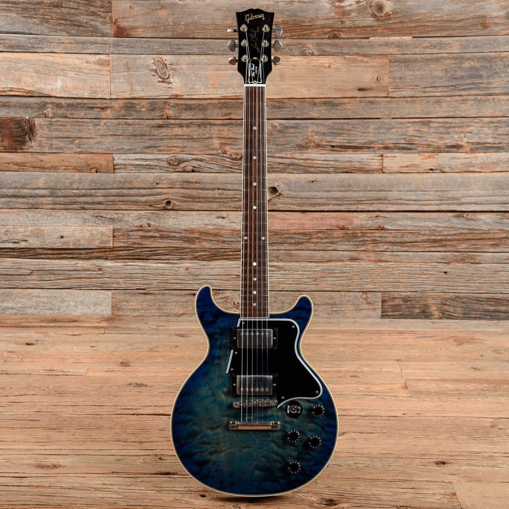Gibson Custom Les Paul Special DC w/Flamed Maple Top Blue Burst 2019 Electric Guitars / Solid Body