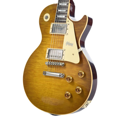 Gibson Custom Les Paul Standard Green Lemon w/Brazilian Fingerboard & Carmelita Neck Electric Guitars / Solid Body