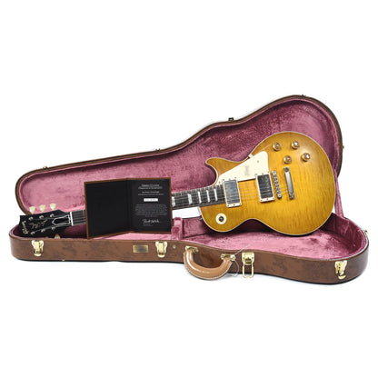 Gibson Custom Les Paul Standard Green Lemon w/Brazilian Fingerboard & Carmelita Neck Electric Guitars / Solid Body