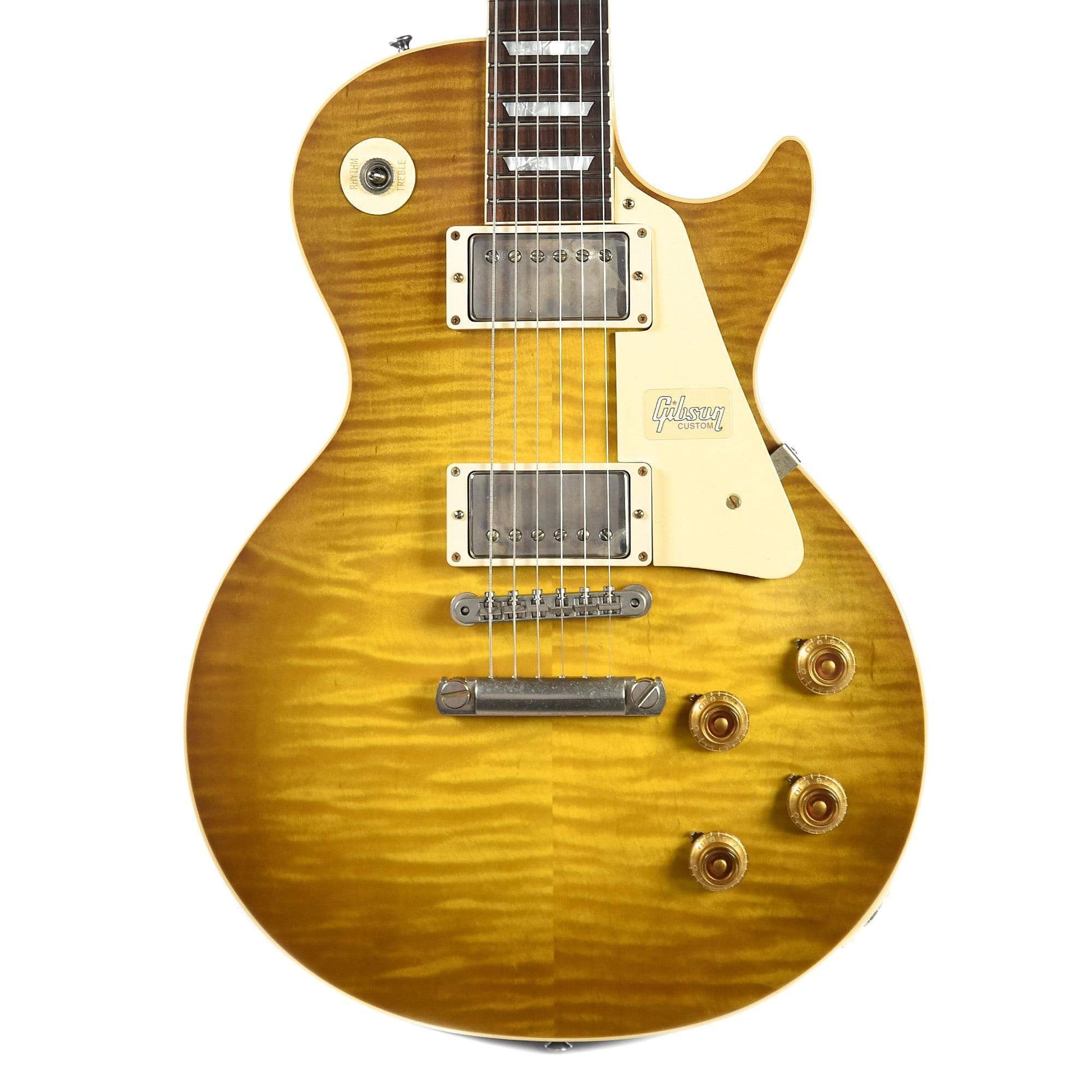 Gibson Custom Les Paul Standard Green Lemon w/Brazilian Fingerboard Electric Guitars / Solid Body