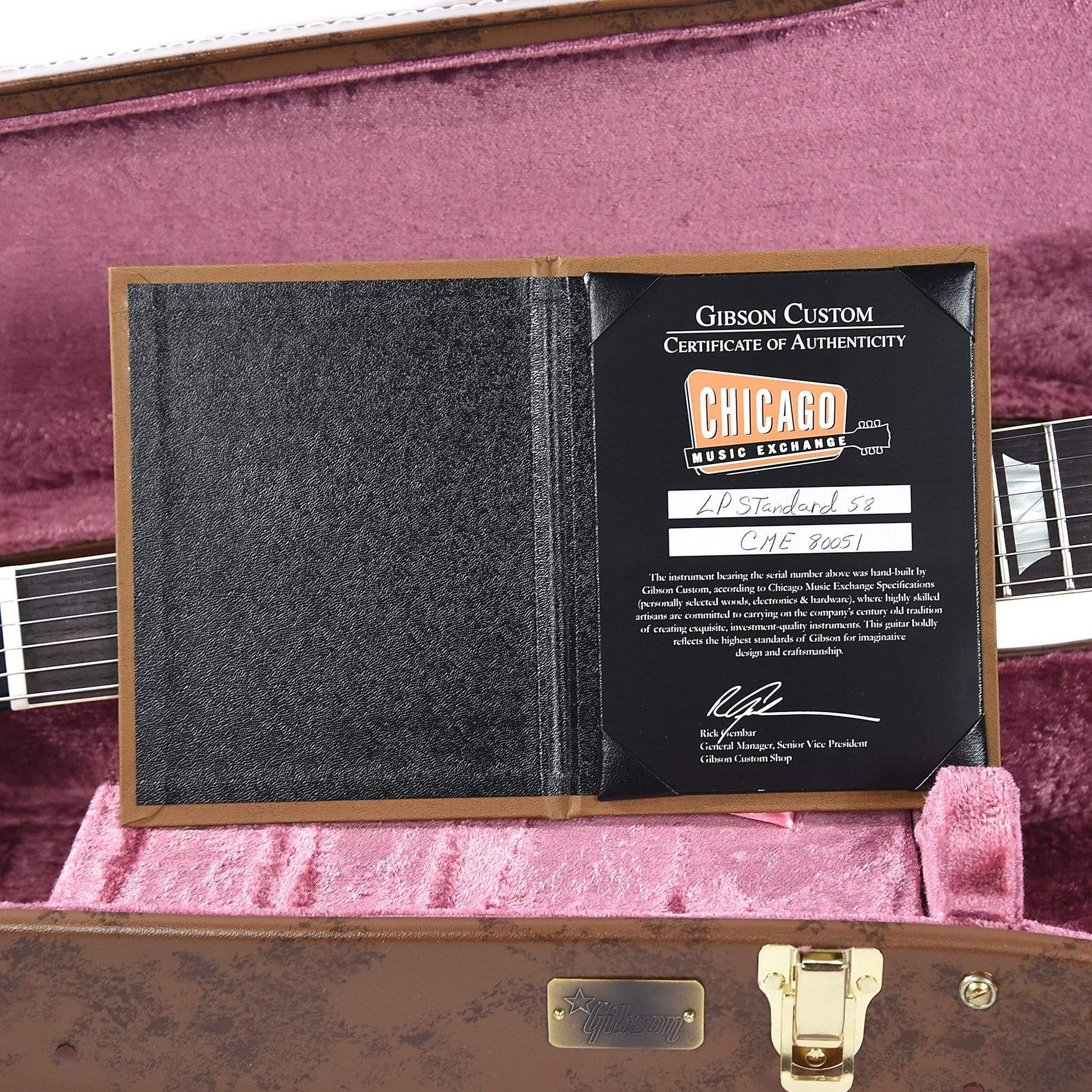 Gibson Custom Les Paul Standard Plain Top Kindred Burst Fade Electric Guitars / Solid Body