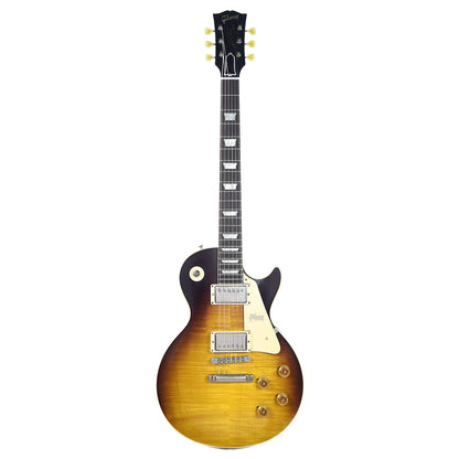 Gibson Custom Les Paul Standard Plain Top Kindred Burst Fade Electric Guitars / Solid Body