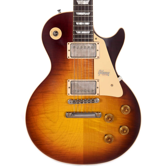 Gibson Custom Les Paul Standard Plain Top Red Sky Fade VOS w/Carmelita Neck Electric Guitars / Solid Body