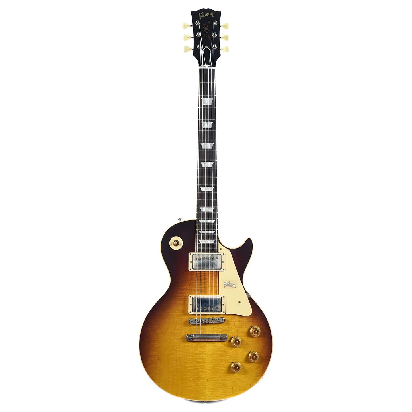 Gibson Custom Les Paul Standard Plain Top Slow Iced Tea Fade Electric Guitars / Solid Body