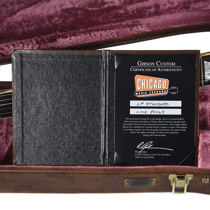 Gibson Custom Les Paul Standard Plain Top Southern Fade VOS w/Carmelita Neck Electric Guitars / Solid Body