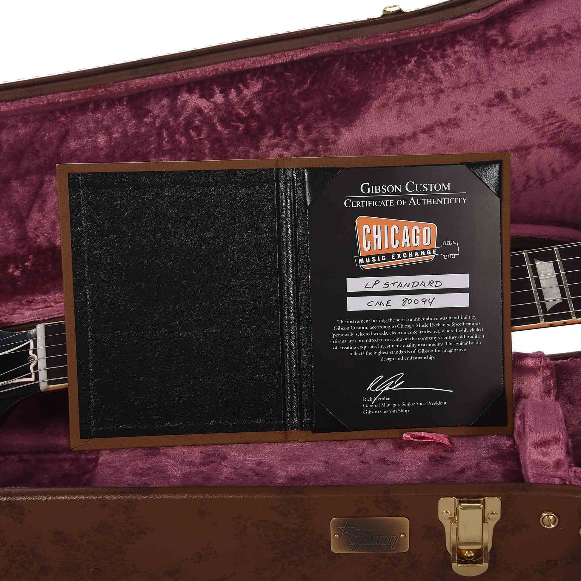 Gibson Custom Les Paul Standard Plain Top Southern Fade VOS w/Carmelita Neck Electric Guitars / Solid Body