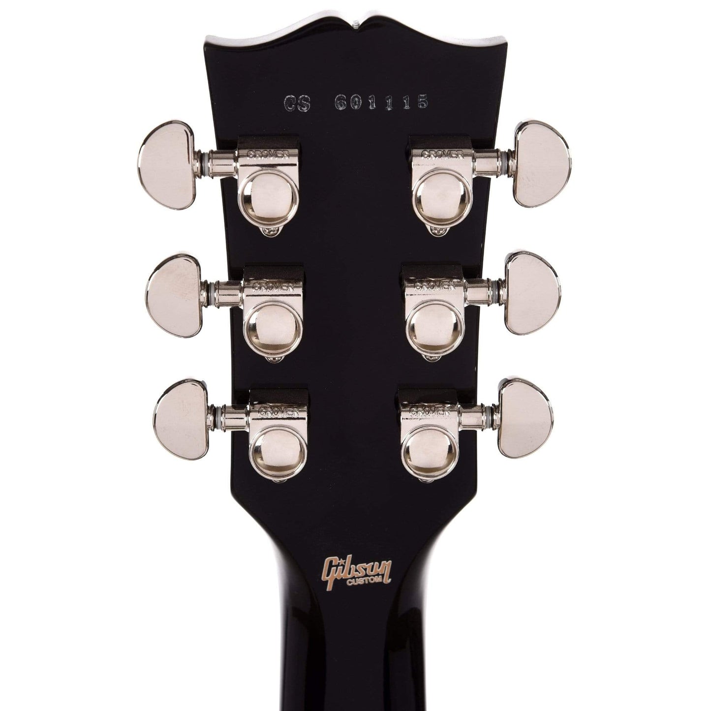 Gibson Custom Les Paul Standard Plaintop Ebony VOS Electric Guitars / Solid Body