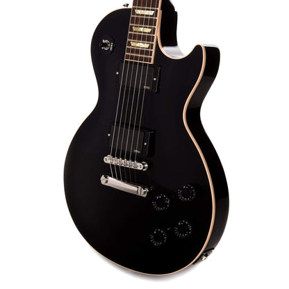 Gibson Custom Les Paul Standard Plaintop Ebony VOS Electric Guitars / Solid Body