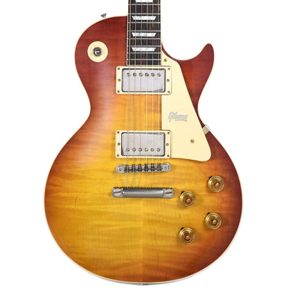 Gibson Custom Les Paul Standard Red Sky Fade w/Brazilian Fingerboard & Carmelita Neck Electric Guitars / Solid Body
