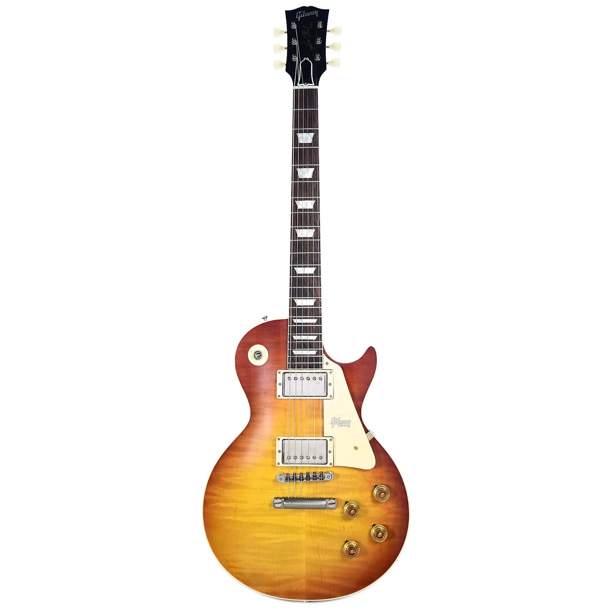 Gibson Custom Les Paul Standard Red Sky Fade w/Brazilian Fingerboard & Carmelita Neck Electric Guitars / Solid Body