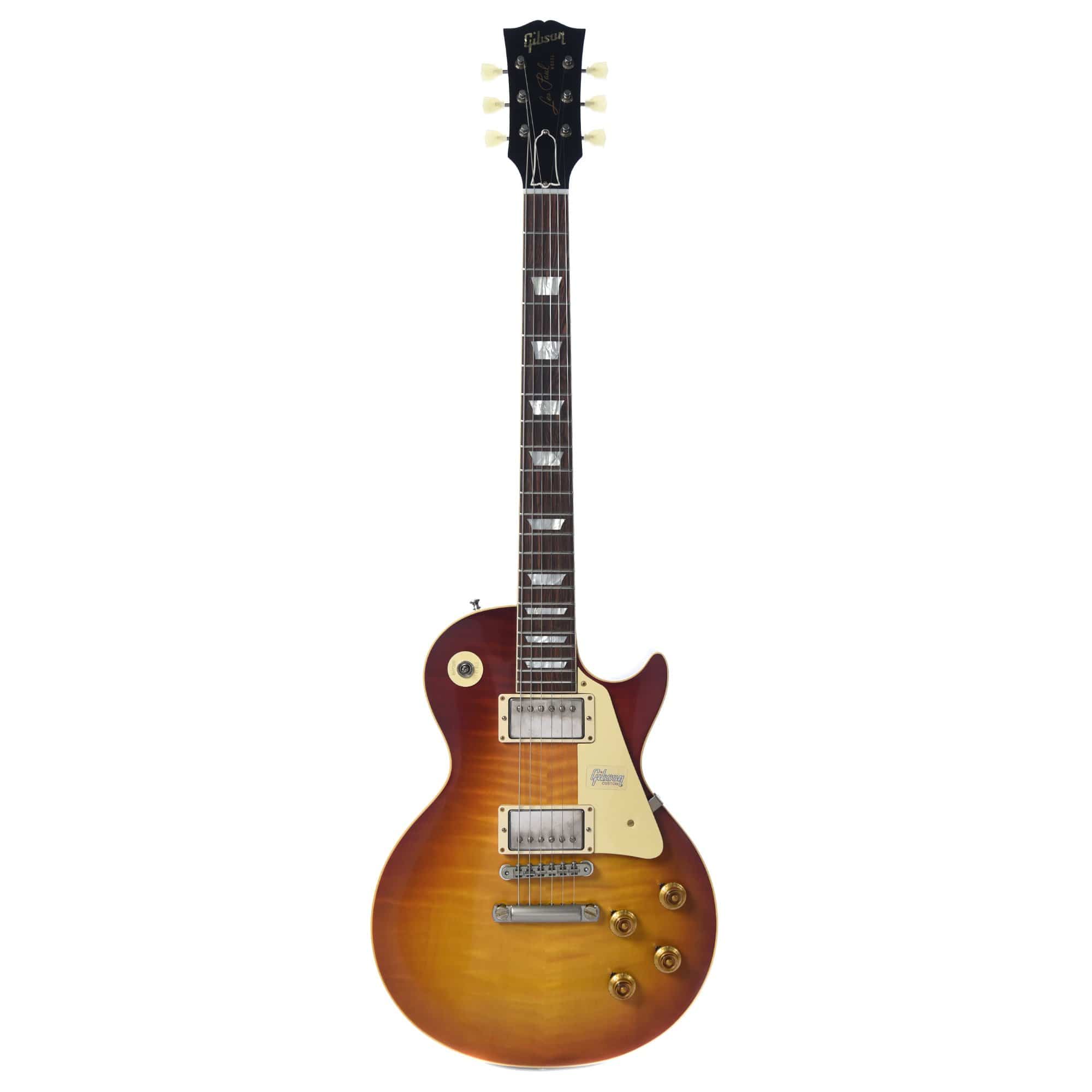 Gibson Custom Les Paul Standard Red Sky Fade w/Brazilian Fingerboard & Carmelita Neck Electric Guitars / Solid Body