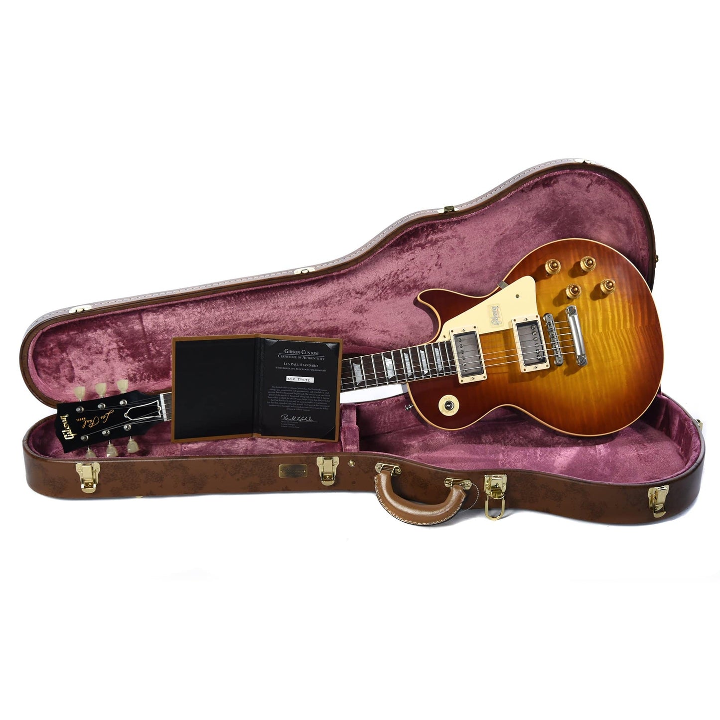 Gibson Custom Les Paul Standard Red Sky Fade w/Brazilian Fingerboard Electric Guitars / Solid Body