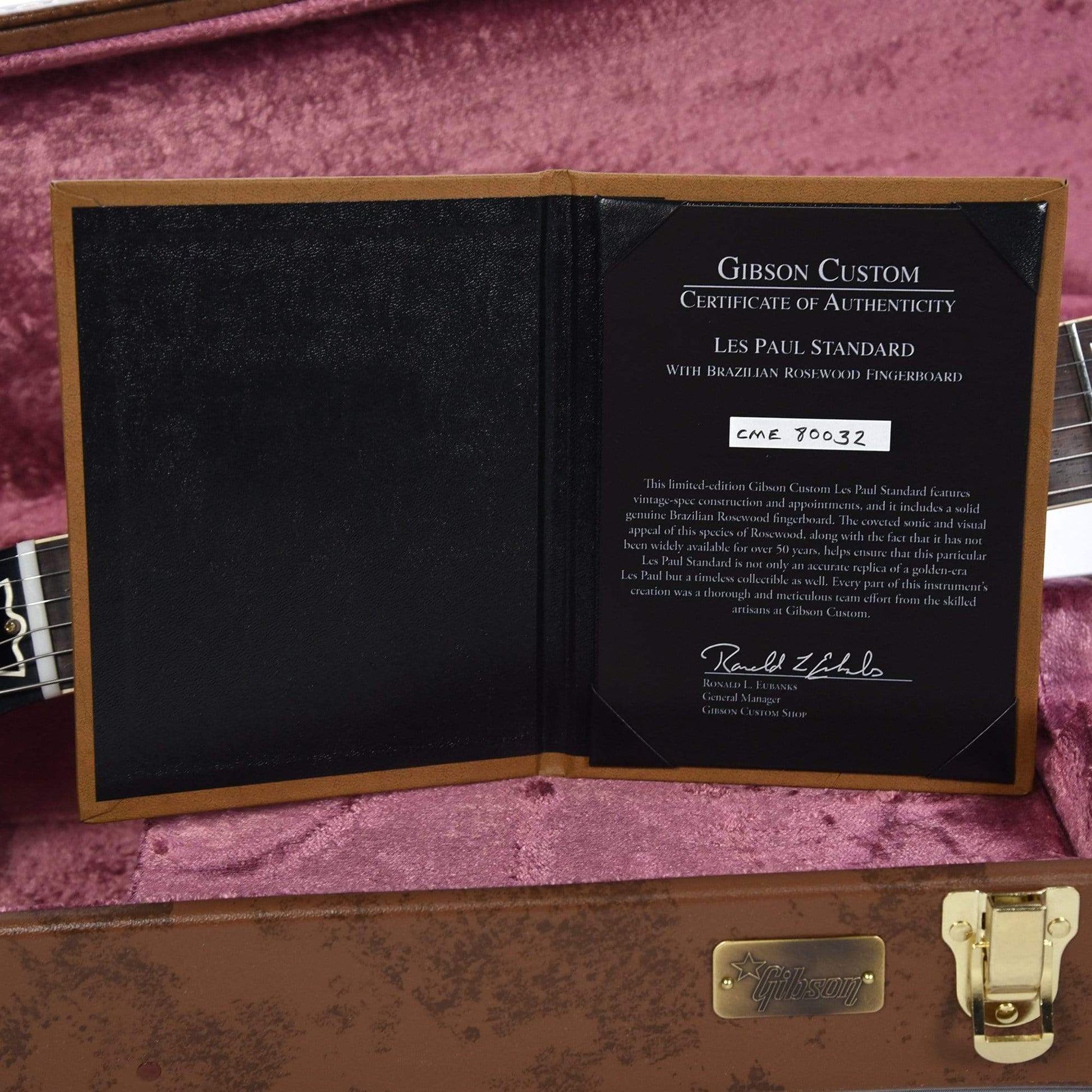 Gibson Custom Les Paul Standard Red Sky Fade w/Brazilian Fingerboard Electric Guitars / Solid Body