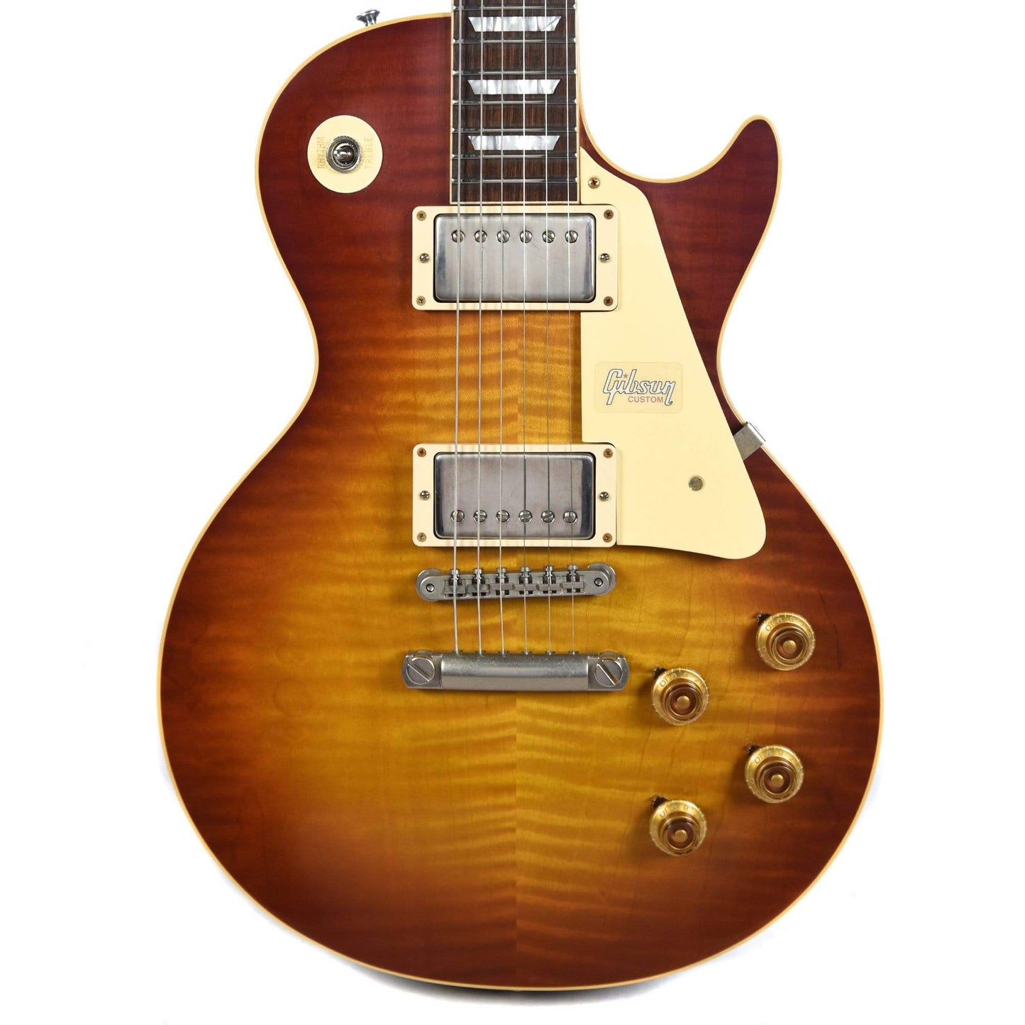 Gibson Custom Les Paul Standard Red Sky Fade w/Brazilian Fingerboard Electric Guitars / Solid Body