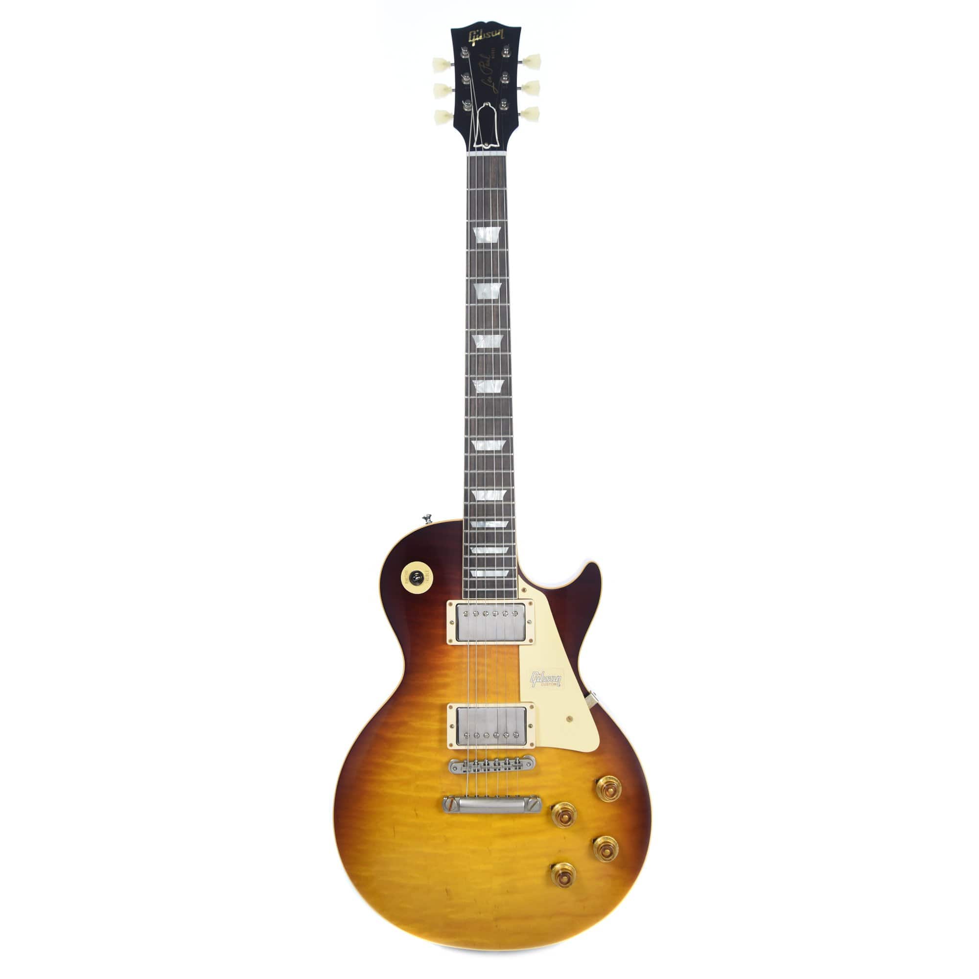 Gibson Custom Les Paul Standard Slow Iced Tea Fade VOS w/Brazilian Fingerboard & Carmelita Neck Electric Guitars / Solid Body