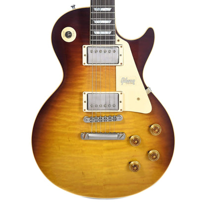 Gibson Custom Les Paul Standard Slow Iced Tea Fade VOS w/Brazilian Fingerboard & Carmelita Neck Electric Guitars / Solid Body