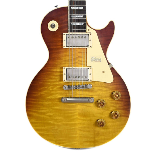 Gibson Custom Les Paul Standard Slow Iced Tea Fade w/Brazilian Fingerboard Electric Guitars / Solid Body