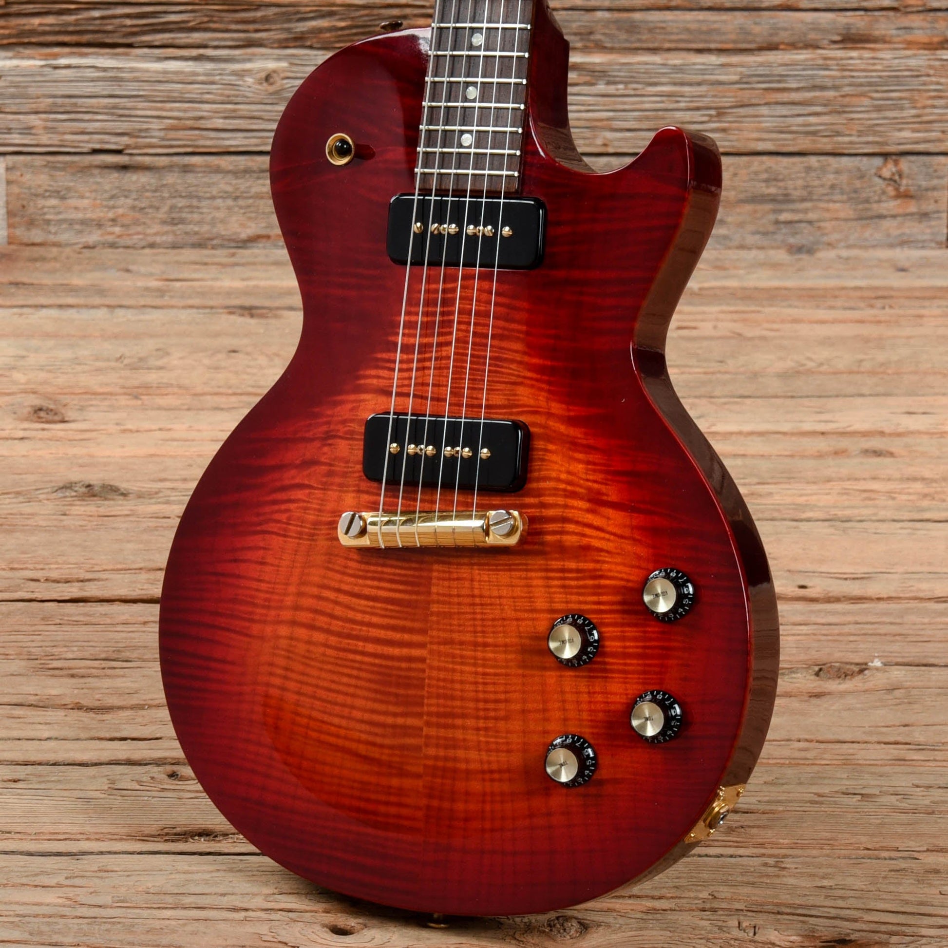 Gibson Custom Les Paul Studio Dark Wineburst 1999 Electric Guitars / Solid Body