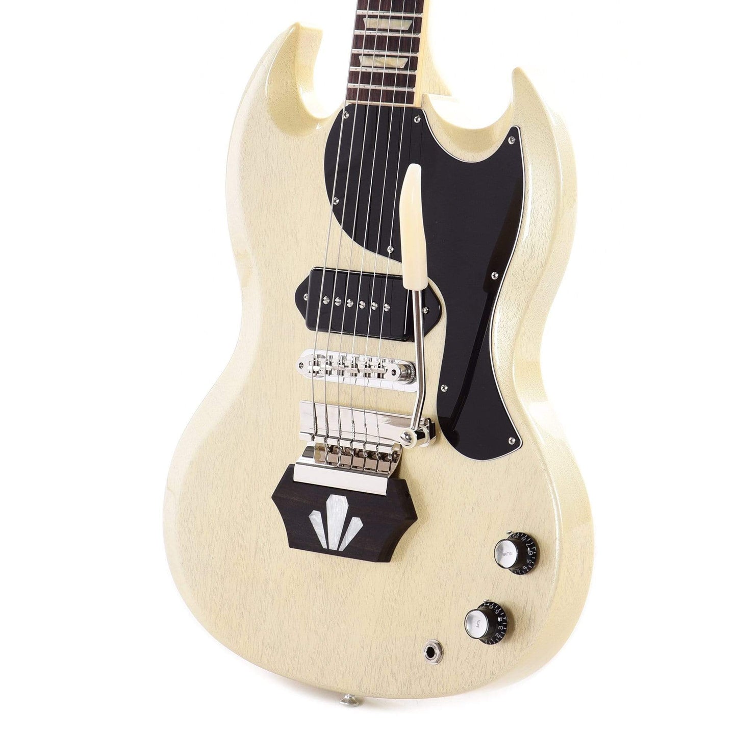 Gibson Custom Limited Edition Brian Ray '62 SG Junior White Fox Gloss Electric Guitars / Solid Body