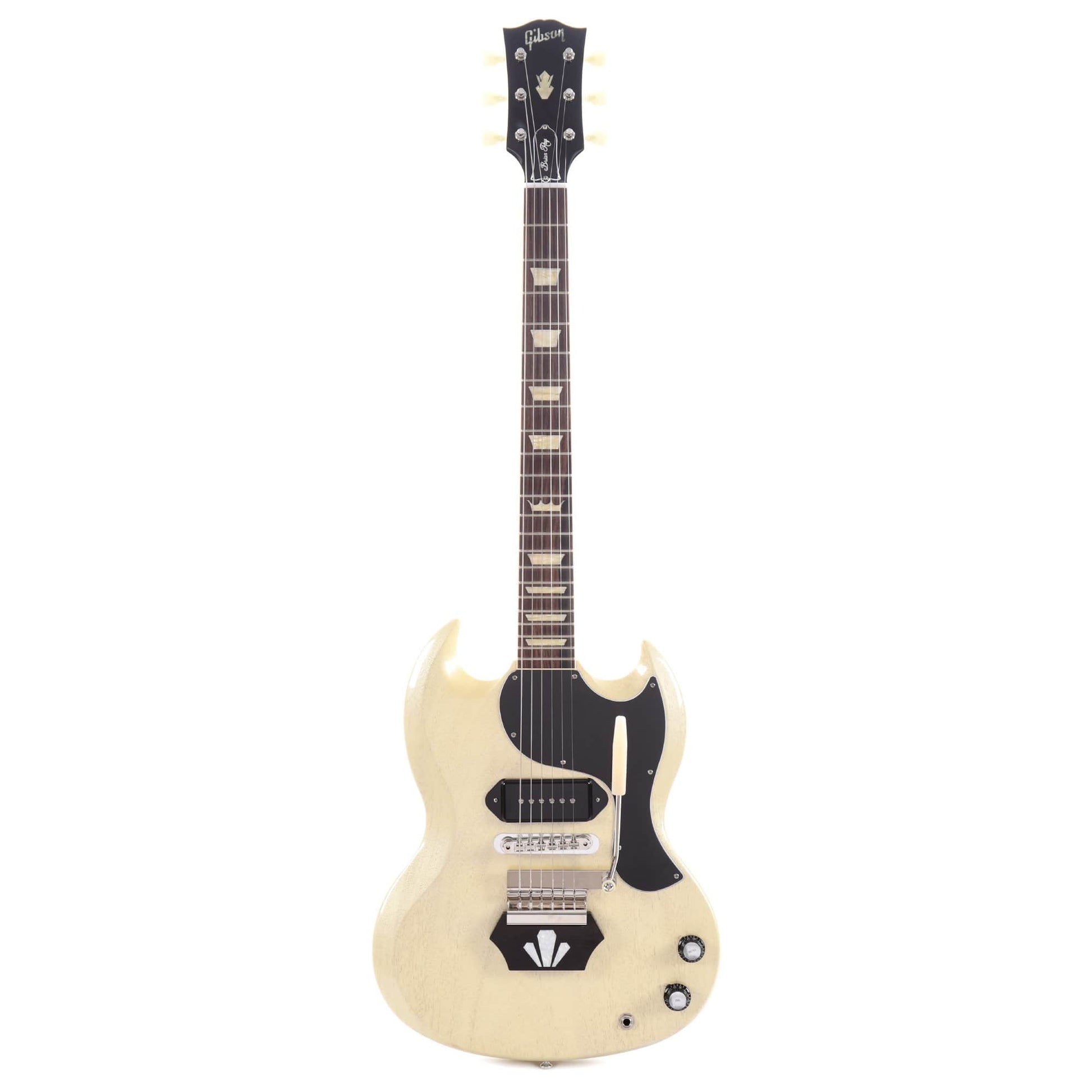 Gibson Custom Limited Edition Brian Ray '62 SG Junior White Fox Gloss Electric Guitars / Solid Body